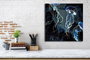 Wallity KC467 Lienzo Decorativo Multicolor 45 x 45 cm